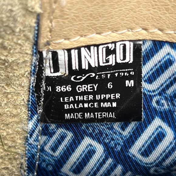 Dingo 866 Gray Snake Print Studded Buckle Strap Zip Up Leather Ankle Booties - Picture 4 of 9